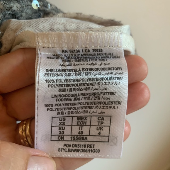 BCBG sequin skirt - Picture 7 of 7